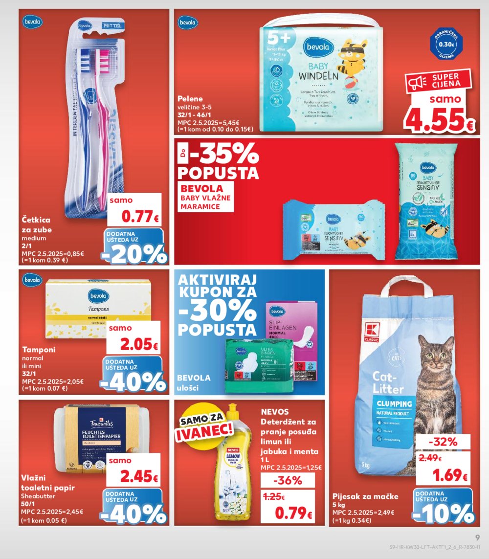 Kaufland katalog Akcija 23.07.-29.07.2025. Ivanec