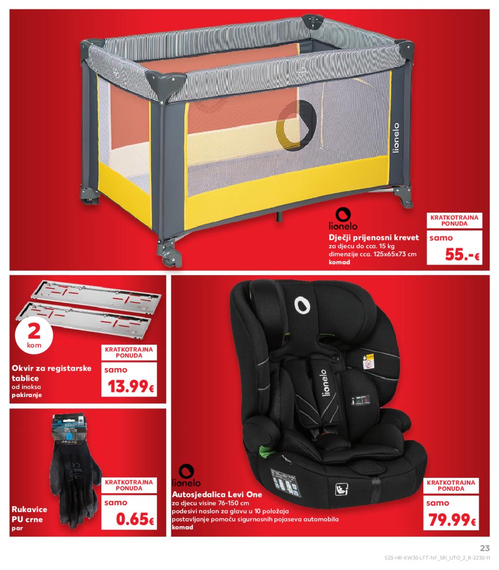 Kaufland katalog Akcija 23.07.-29.07.2025. Vg, Po, Ro, Vo, Vu, DS, Ma