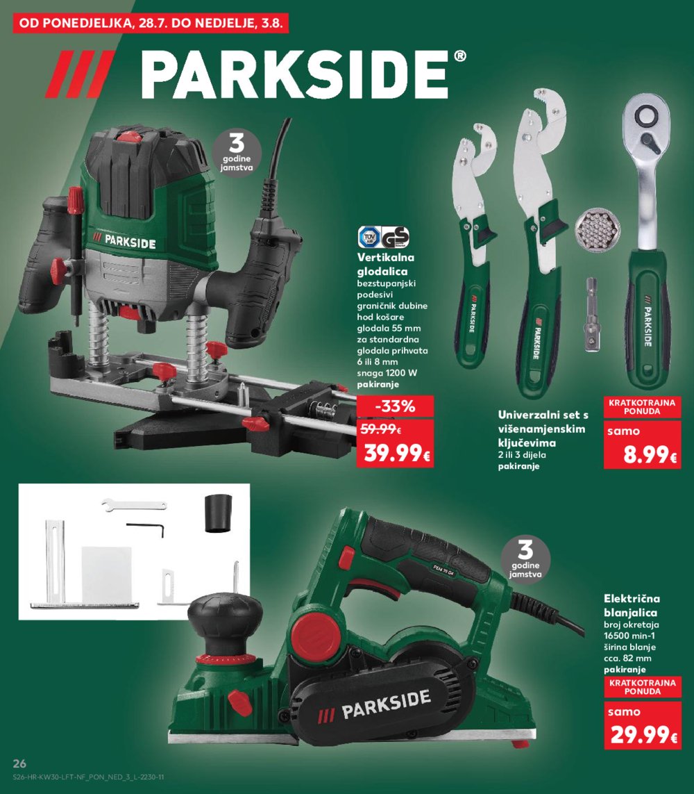 Kaufland katalog Akcija 23.07.-29.07.2025. Vg, Po, Ro, Vo, Vu, DS, Ma