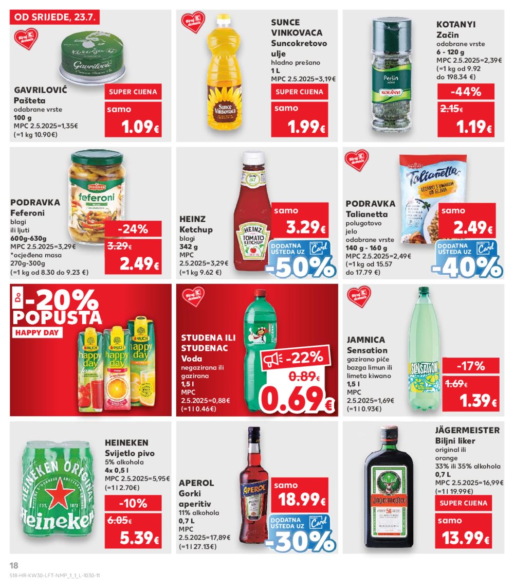 Kaufland katalog Akcija 23.07.-29.07.2025. ZG Jankomir