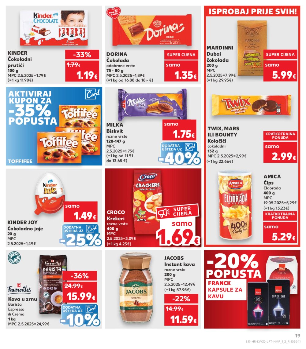 Kaufland katalog Akcija 23.07.-29.07.2025. ZG Jankomir