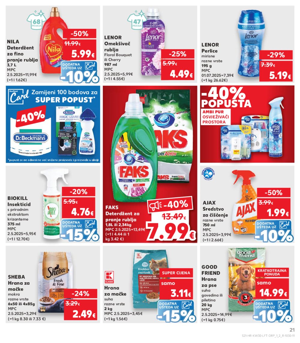 Kaufland katalog Akcija 23.07.-29.07.2025. ZG Jankomir