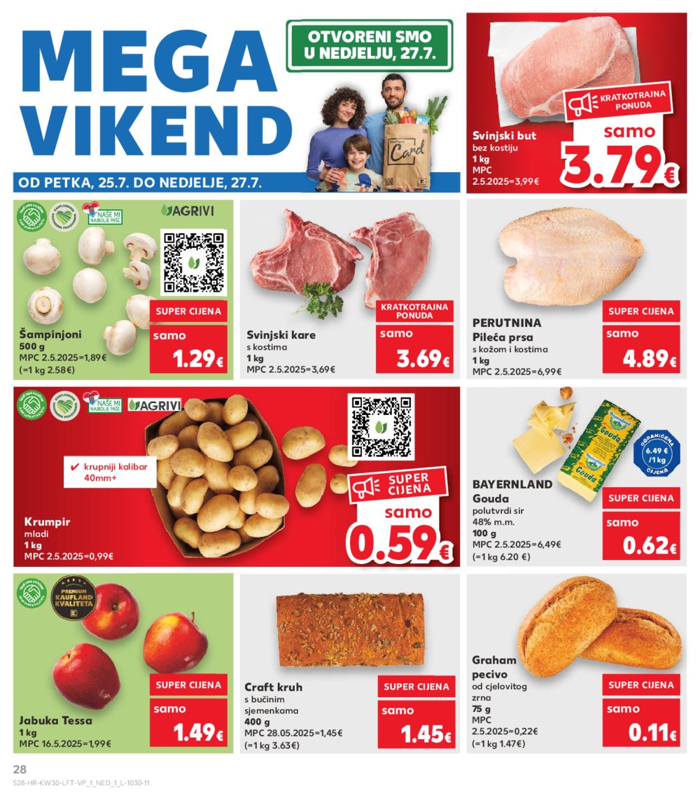 Kaufland katalog Akcija 23.07.-29.07.2025. ZG Jankomir