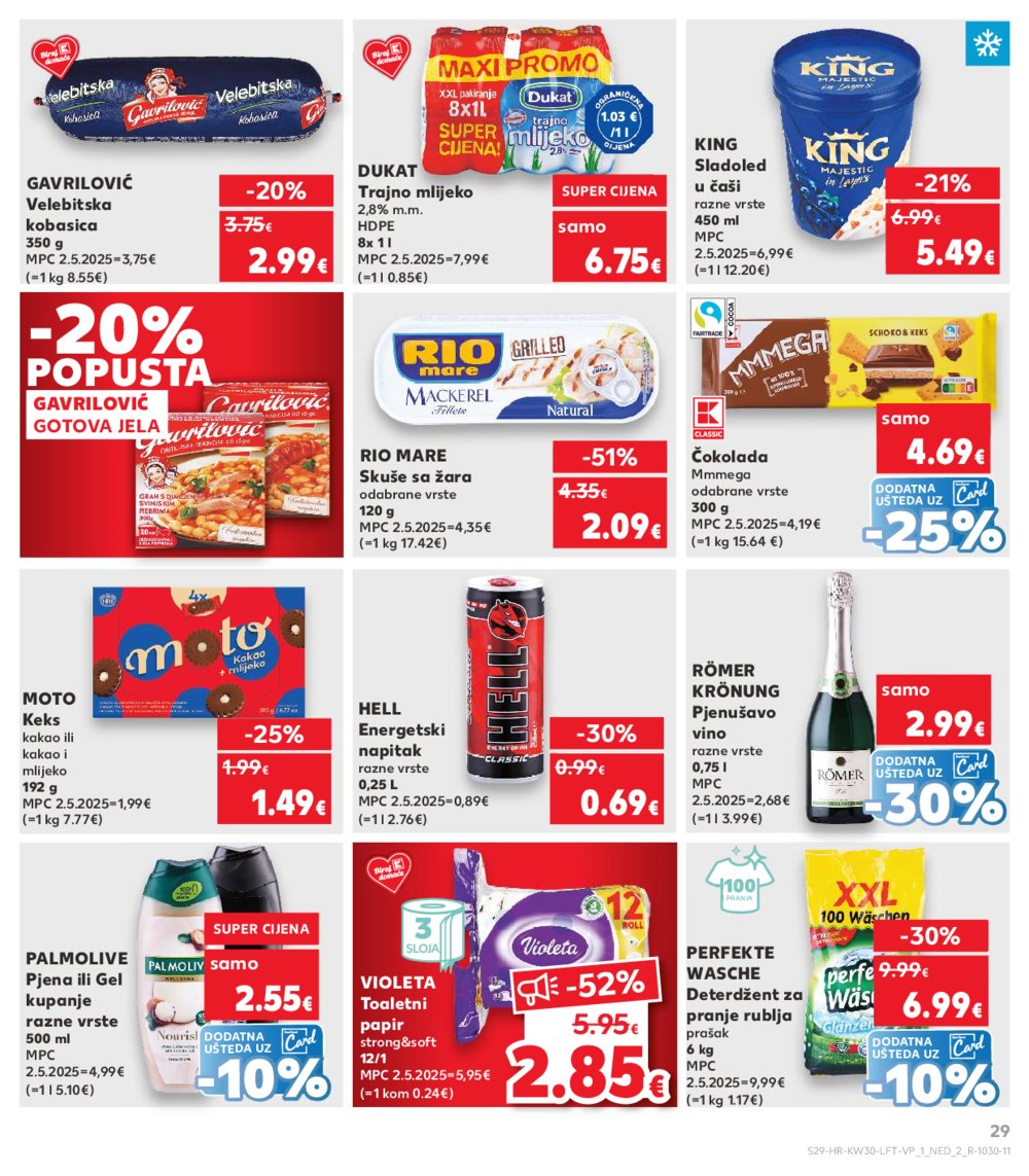 Kaufland katalog Akcija 23.07.-29.07.2025. ZG Jankomir