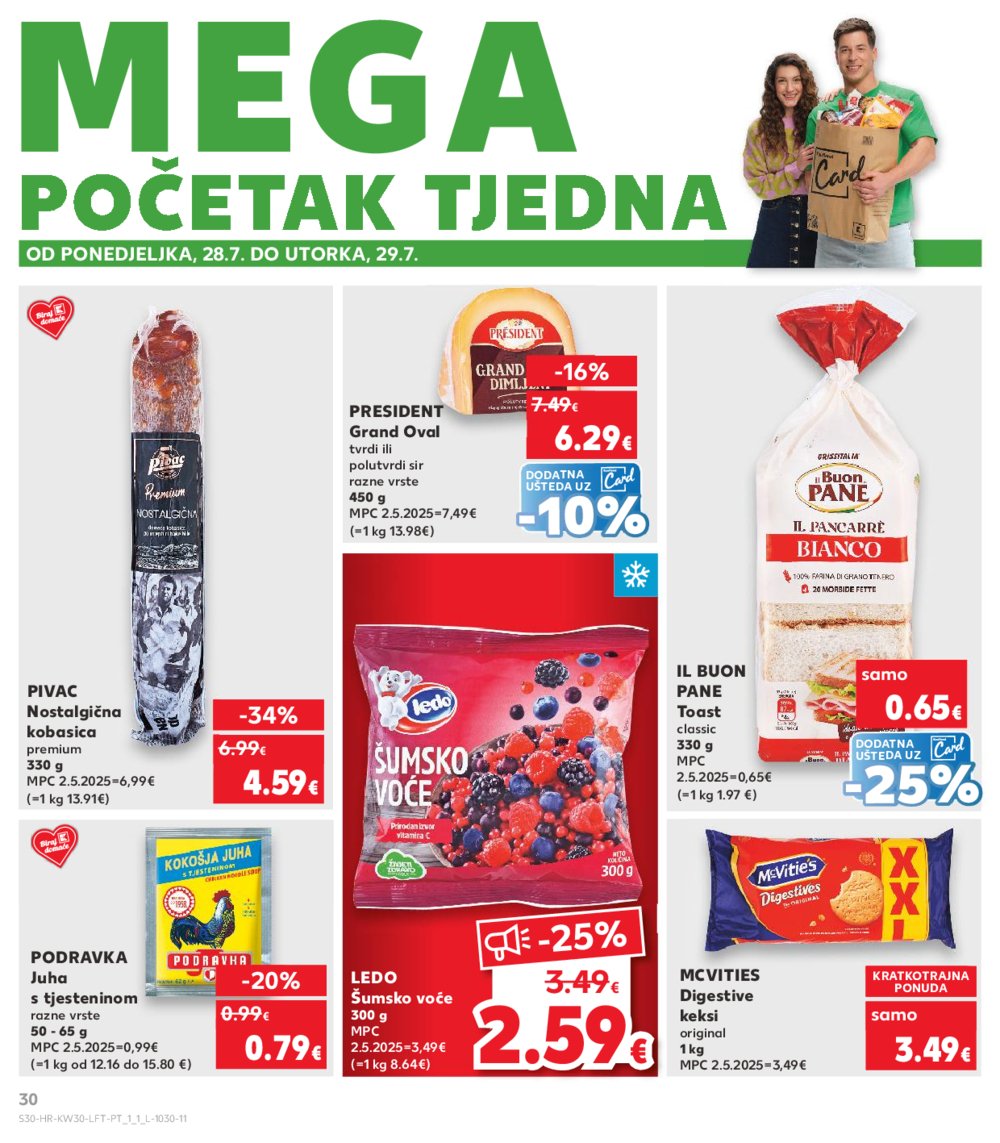 Kaufland katalog Akcija 23.07.-29.07.2025. ZG Jankomir