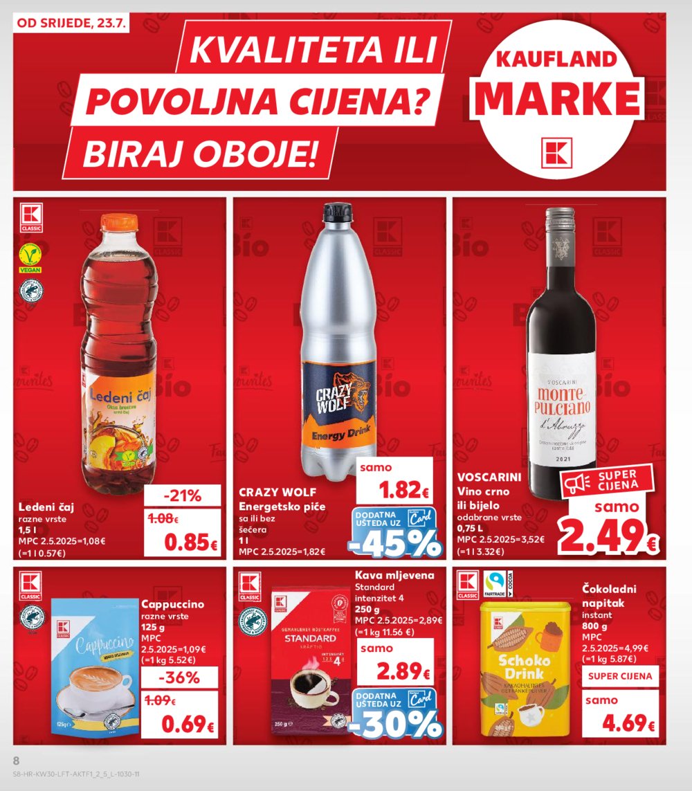 Kaufland katalog Akcija 23.07.-29.07.2025. ZG Jankomir