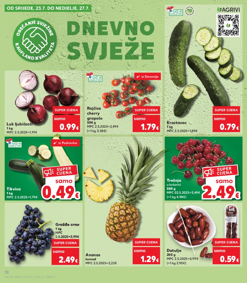 Kaufland katalog Akcija 23.07.-29.07.2025. ZG Jankomir