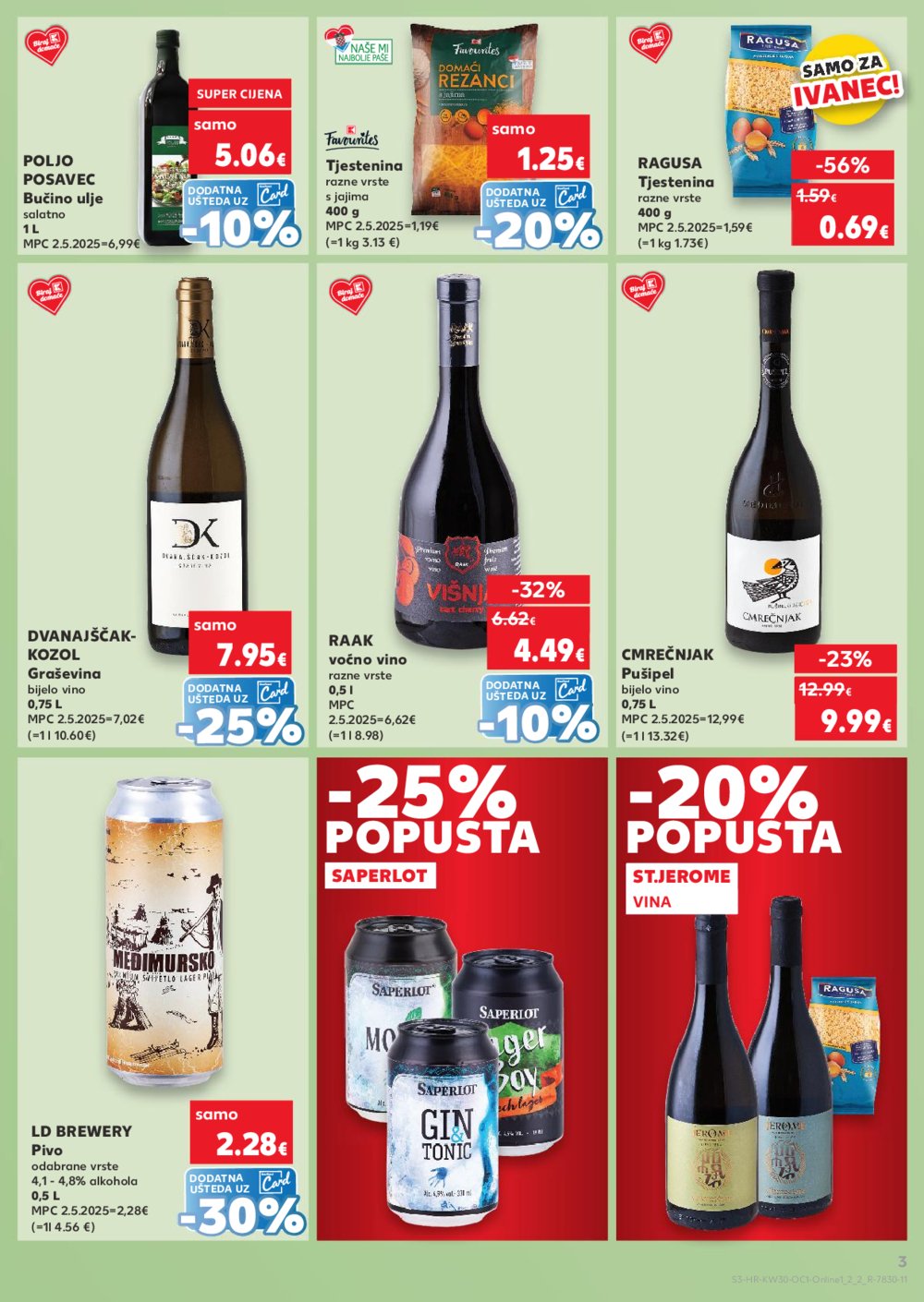 Kaufland katalog Kaufland Marke 23.07.-29.07.2025. Ivanec
