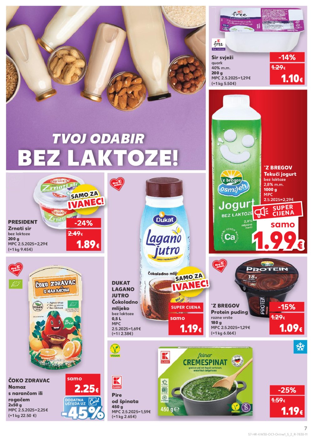 Kaufland katalog Kaufland Marke 23.07.-29.07.2025. Ivanec