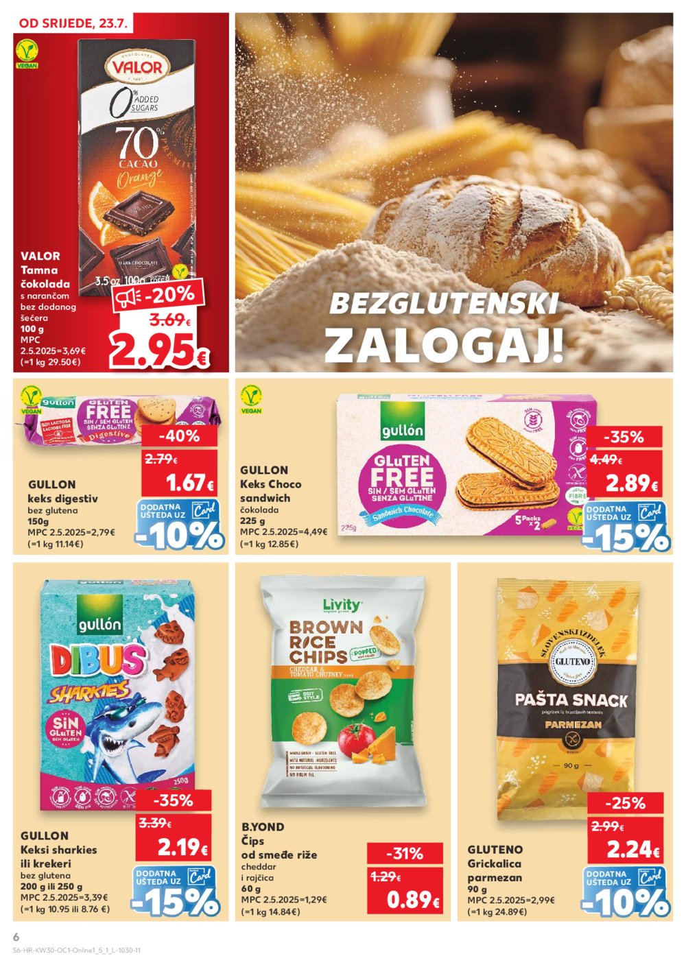 Kaufland katalog Kaufland Marke 23.07.-29.07.2025. Odabrane poslovnice