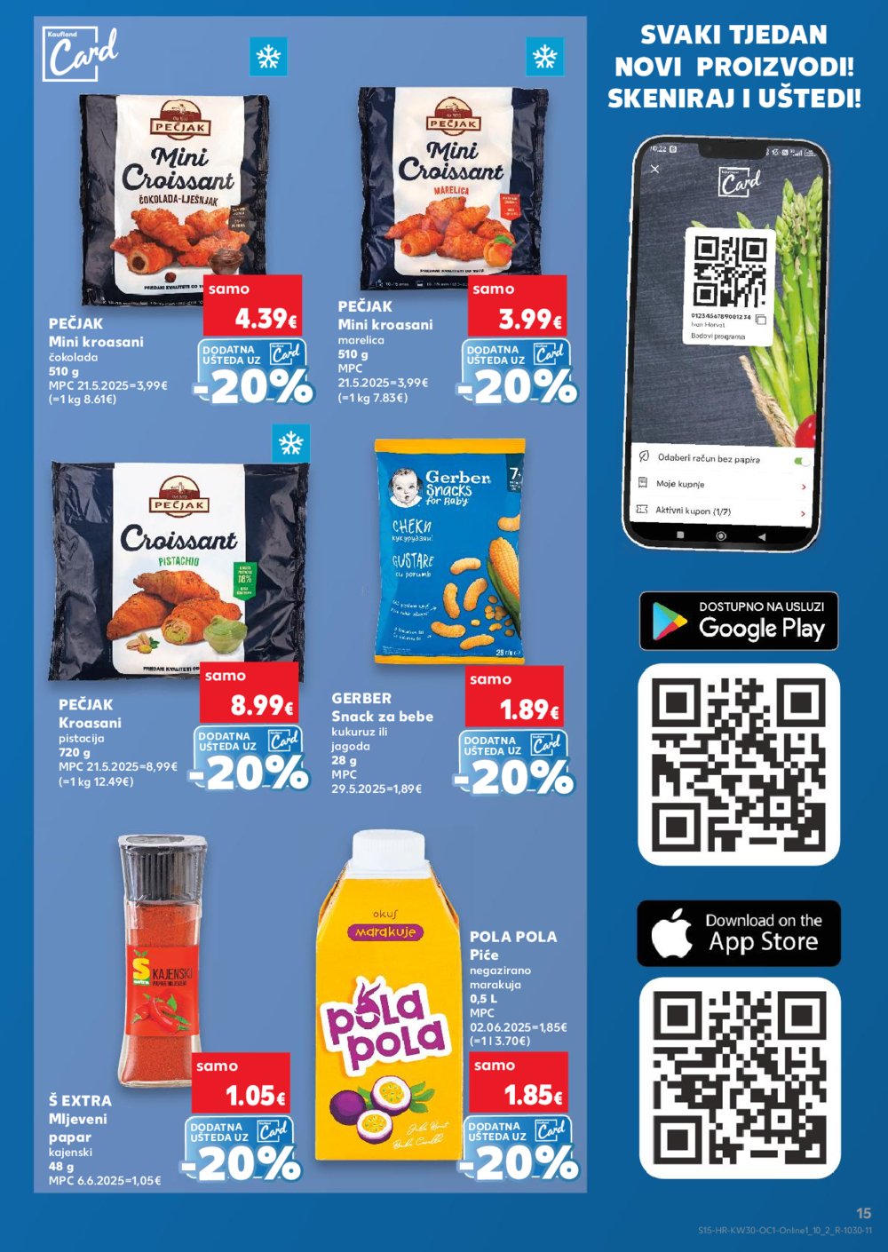 Kaufland katalog Kaufland Marke 23.07.-29.07.2025. Odabrane poslovnice