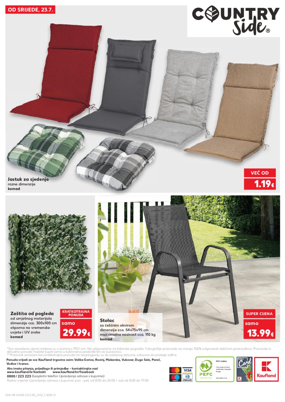 Kaufland katalog Neprehrambenih proizvoda 23.07.-29.07.2025. Odabrane poslovnice