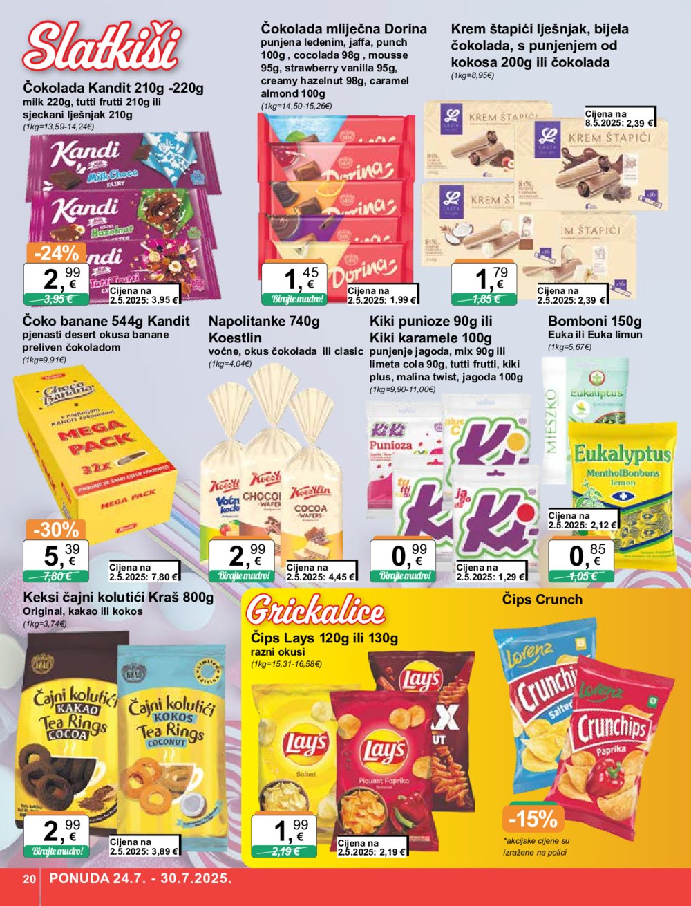 KTC katalog Široke potrošnje 24.07. - 30. 07. 2025.