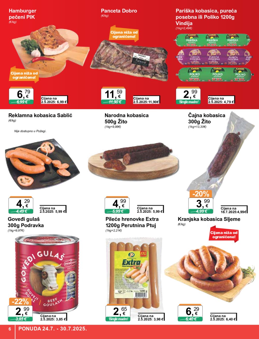 KTC katalog Široke potrošnje 24.07. - 30. 07. 2025.