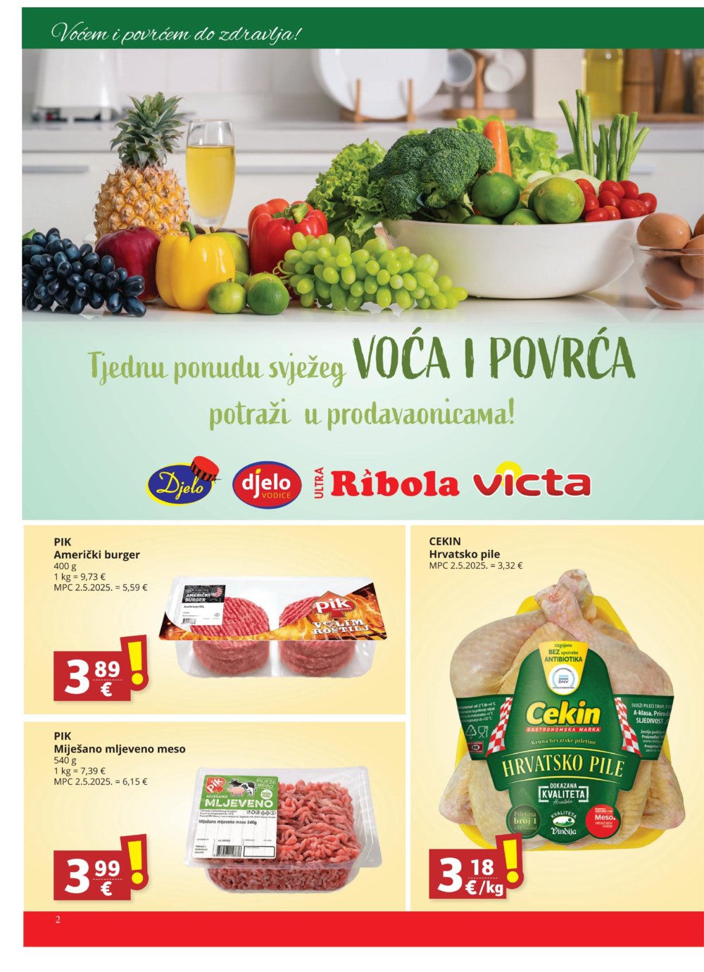 Victa Ultra Gros katalog Akcija 23. 07. - 05. 08. 2025.