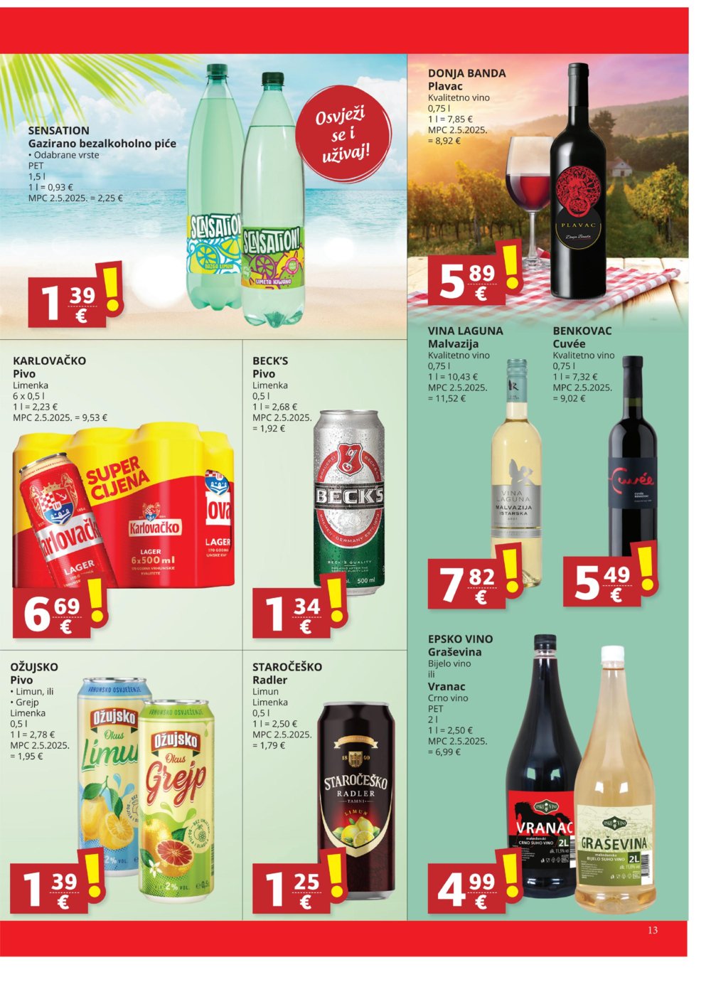 Victa Ultra Gros katalog Akcija 23. 07. - 05. 08. 2025.