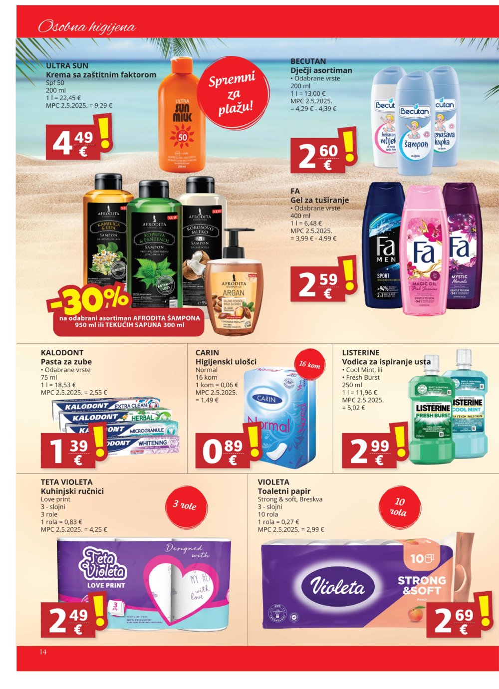 Victa Ultra Gros katalog Akcija 23. 07. - 05. 08. 2025.