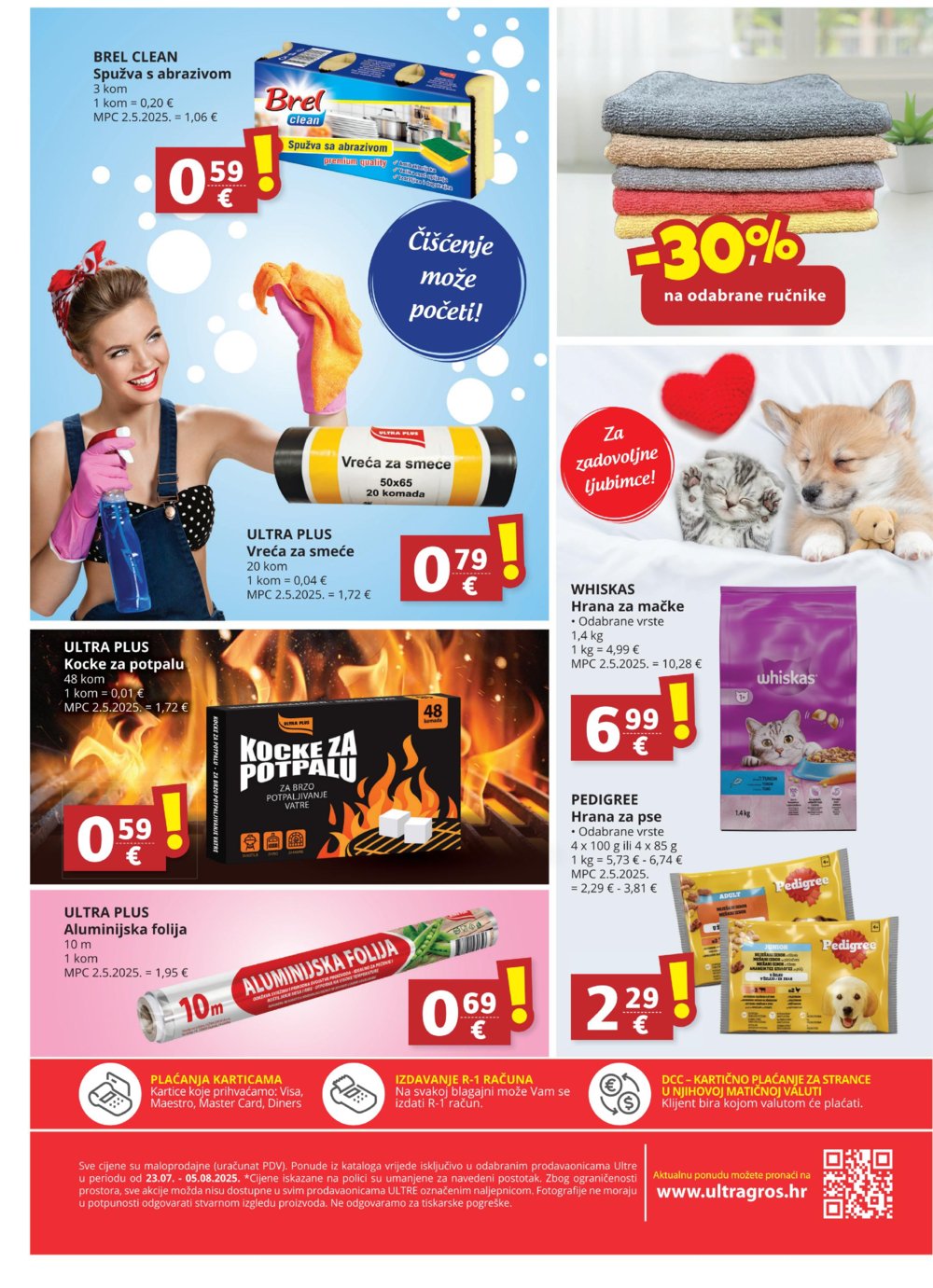Victa Ultra Gros katalog Akcija 23. 07. - 05. 08. 2025.