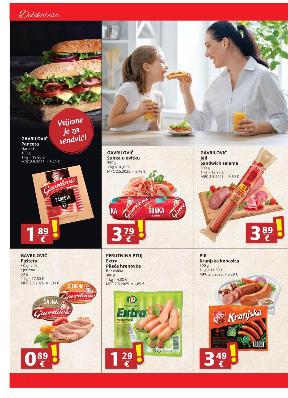 Victa Ultra Gros katalog Akcija 23. 07. - 05. 08. 2025.