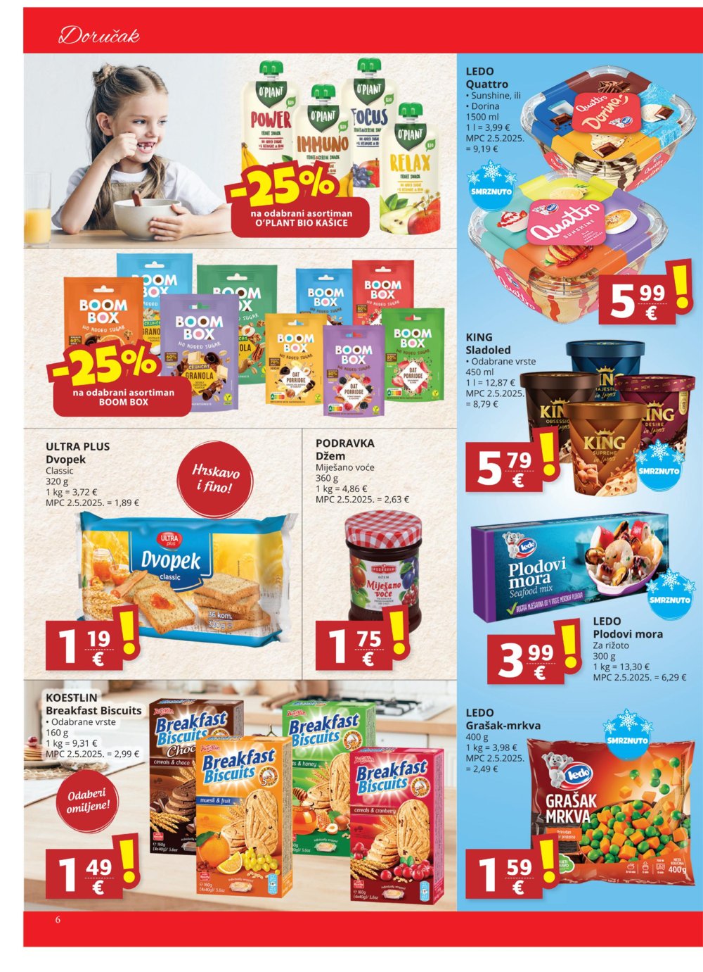 Victa Ultra Gros katalog Akcija 23. 07. - 05. 08. 2025.