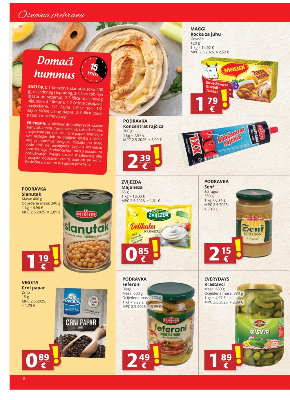 Victa Ultra Gros katalog Akcija 23. 07. - 05. 08. 2025.