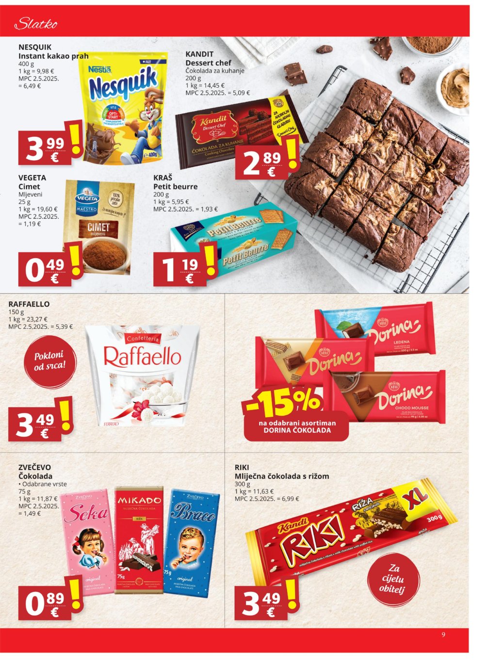 Victa Ultra Gros katalog Akcija 23. 07. - 05. 08. 2025.