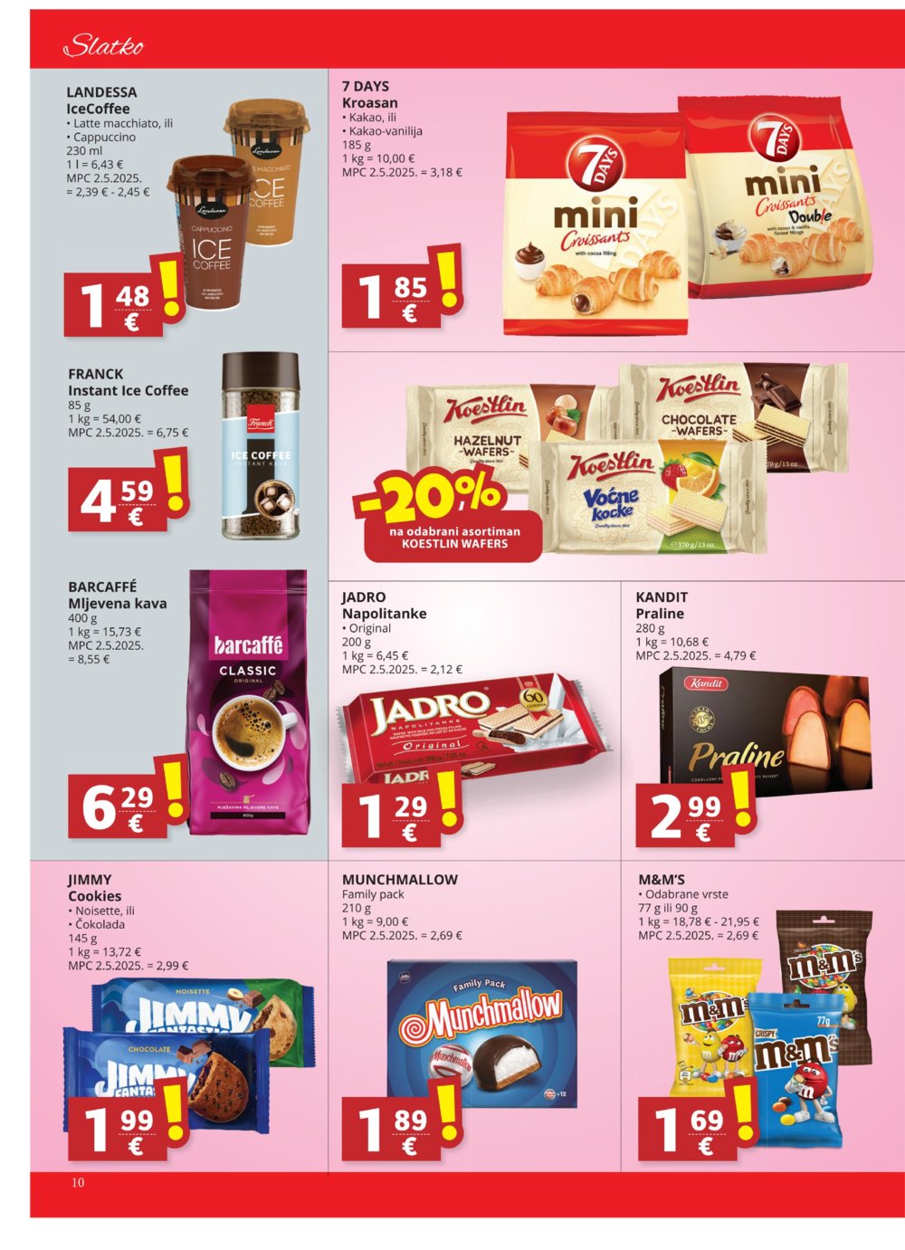 Victa Ultra Gros katalog Akcija 23. 07. - 05. 08. 2025.