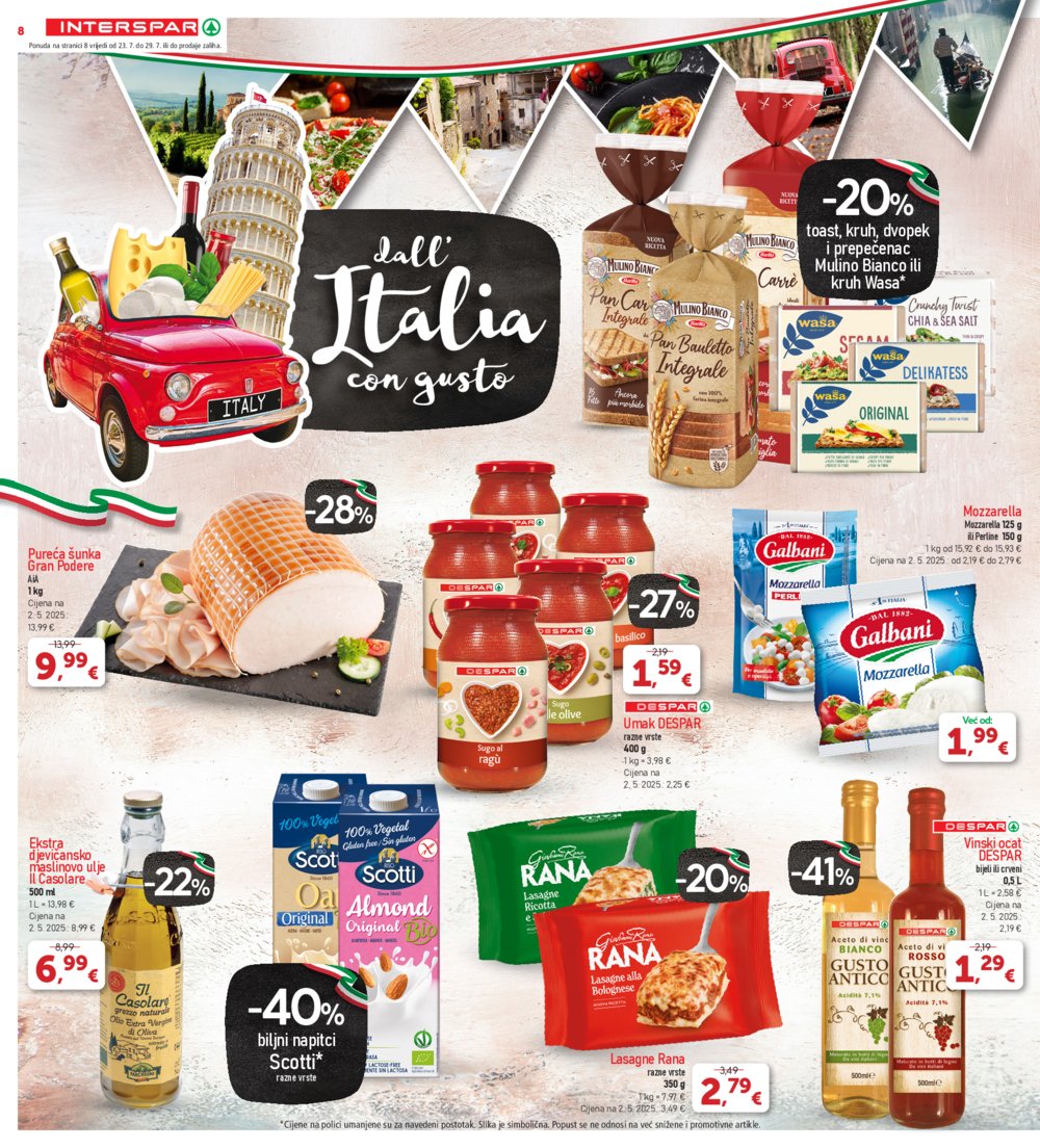 INTERSPAR katalog Akcija 30.07. - 04.08.2025.