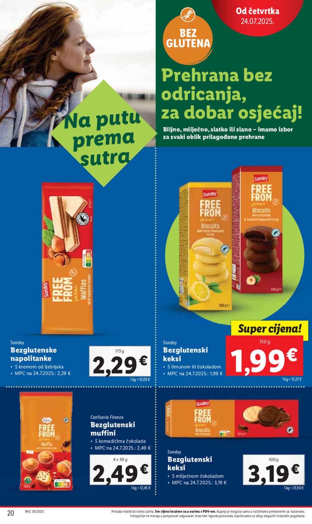 Lidl katalog Super ponuda od četvrtka 24.07. - 27.07.2025.