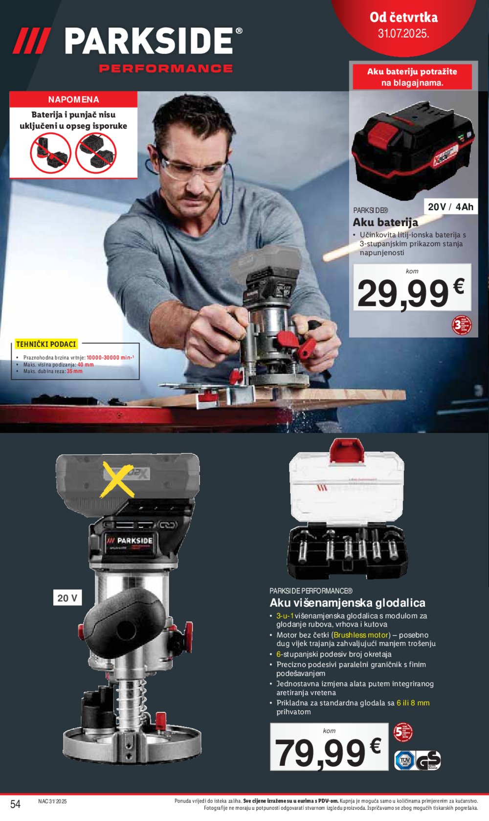 Lidl katalog Super ponuda od ponedjeljka 28.07. - 03.08.2025.