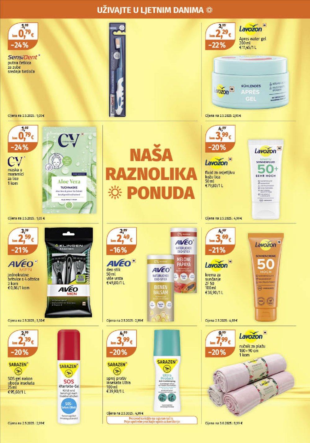 Muller katalog Akcija 28.07. - 03.08.2025.