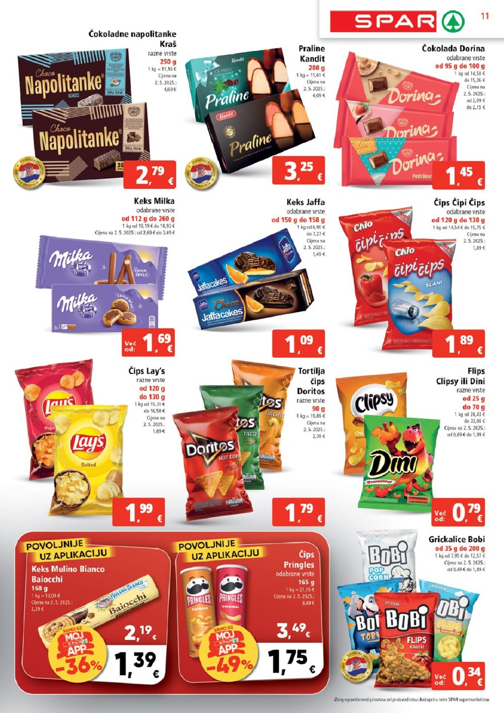 SPAR katalog Akcija 30.07. - 04.08.2025.