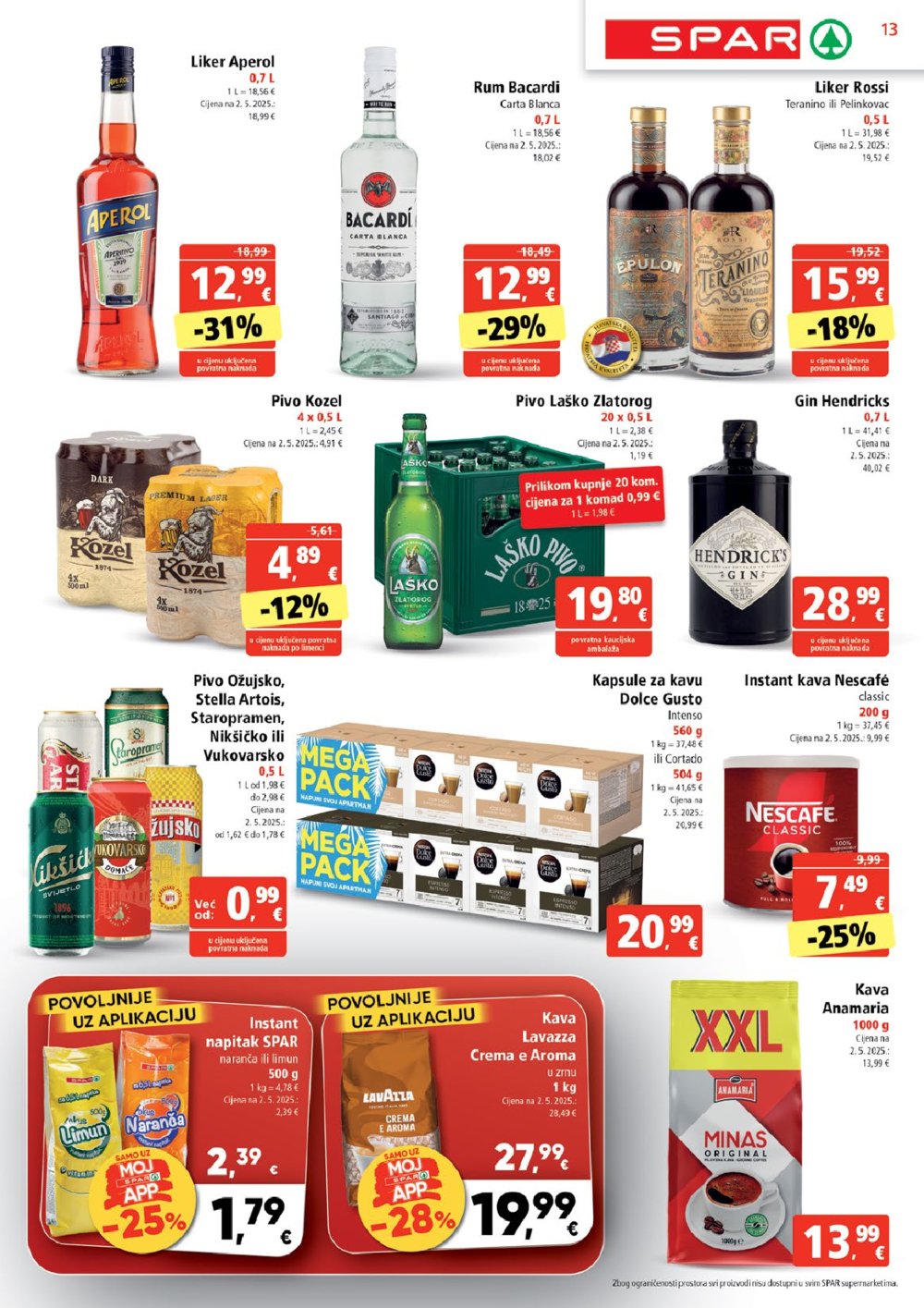 SPAR katalog Akcija 30.07. - 04.08.2025.