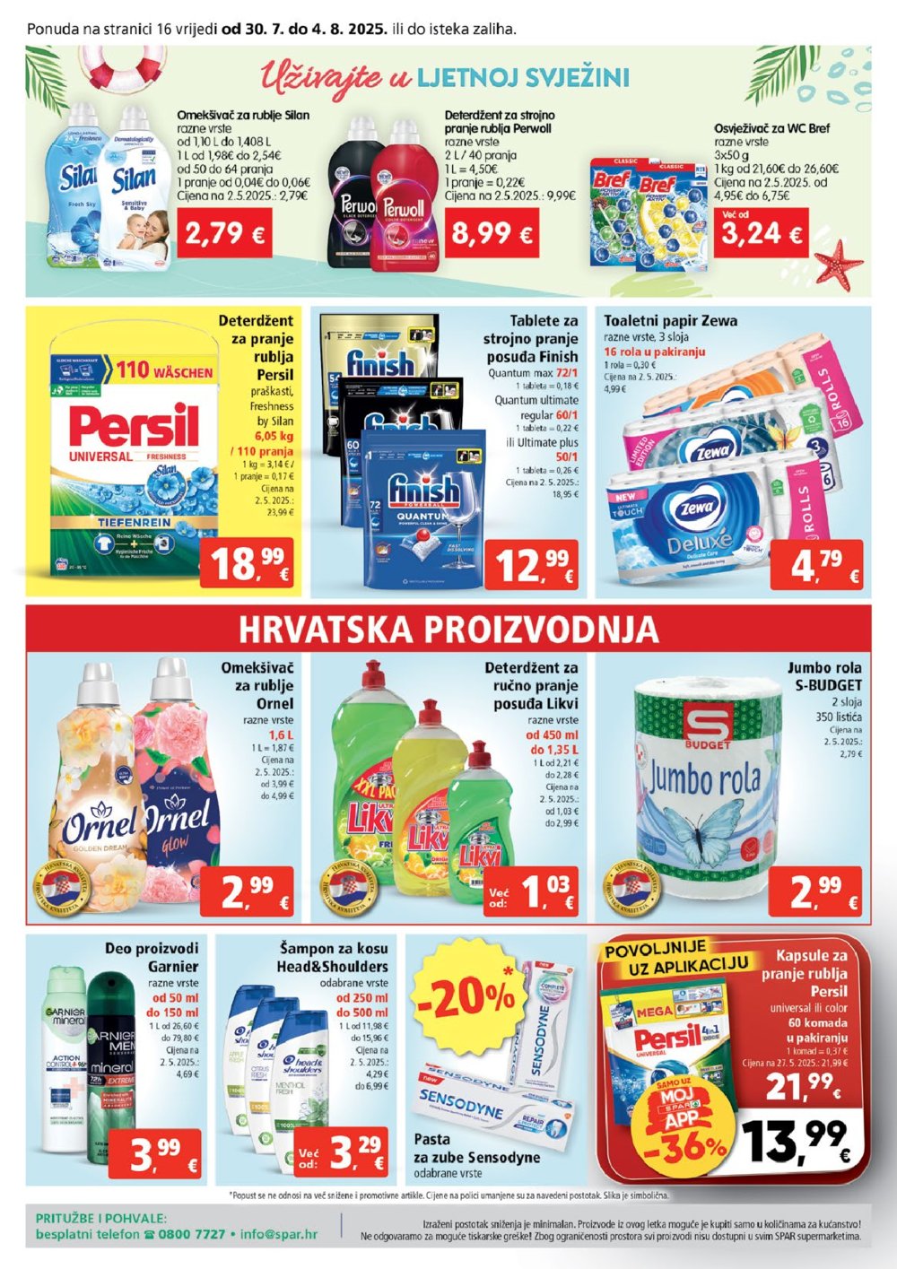 SPAR katalog Akcija 30.07. - 04.08.2025.