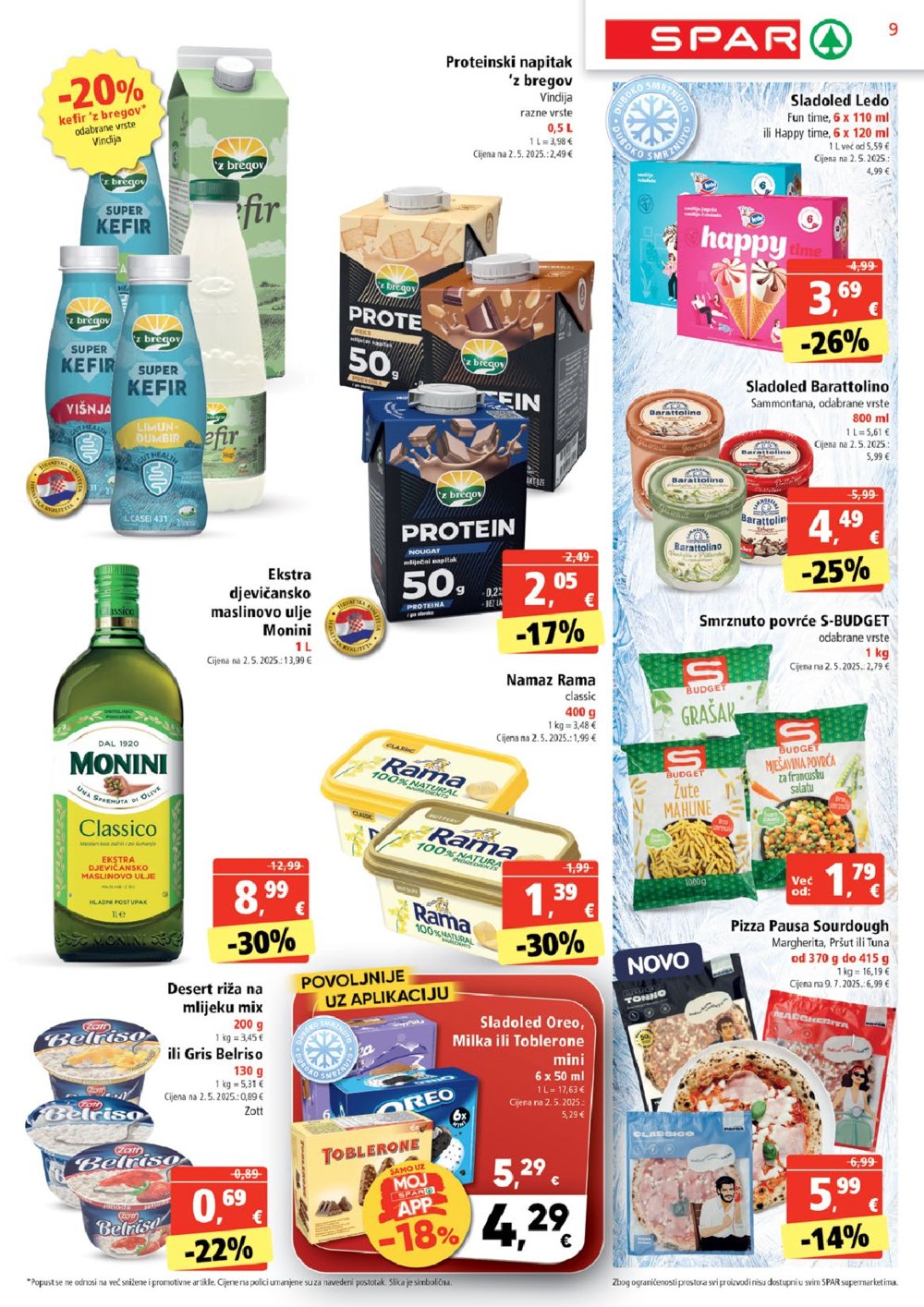 SPAR katalog Akcija 30.07. - 04.08.2025.