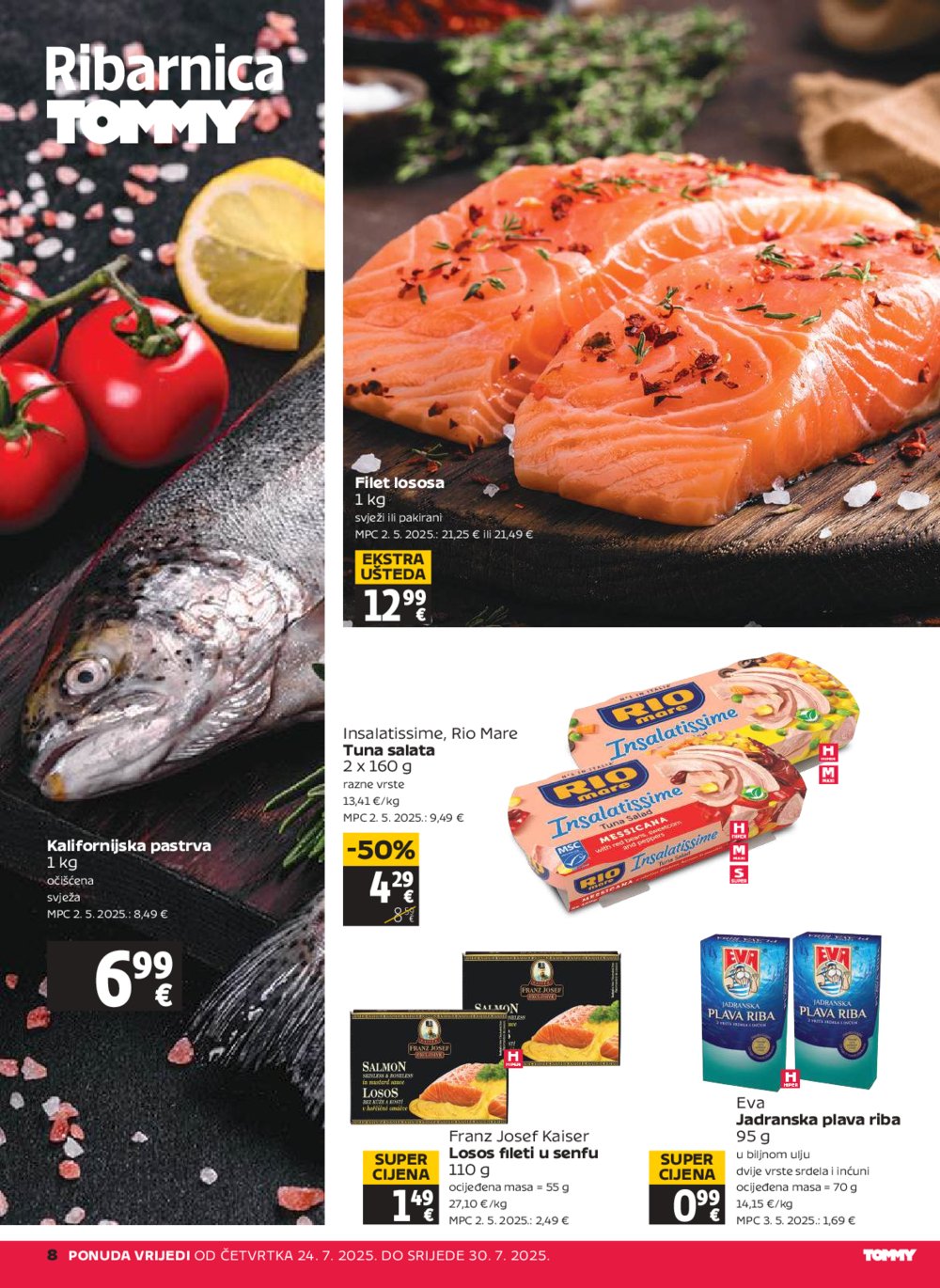 Tommy katalog Akcija 24.07. - 30.07.2025.
