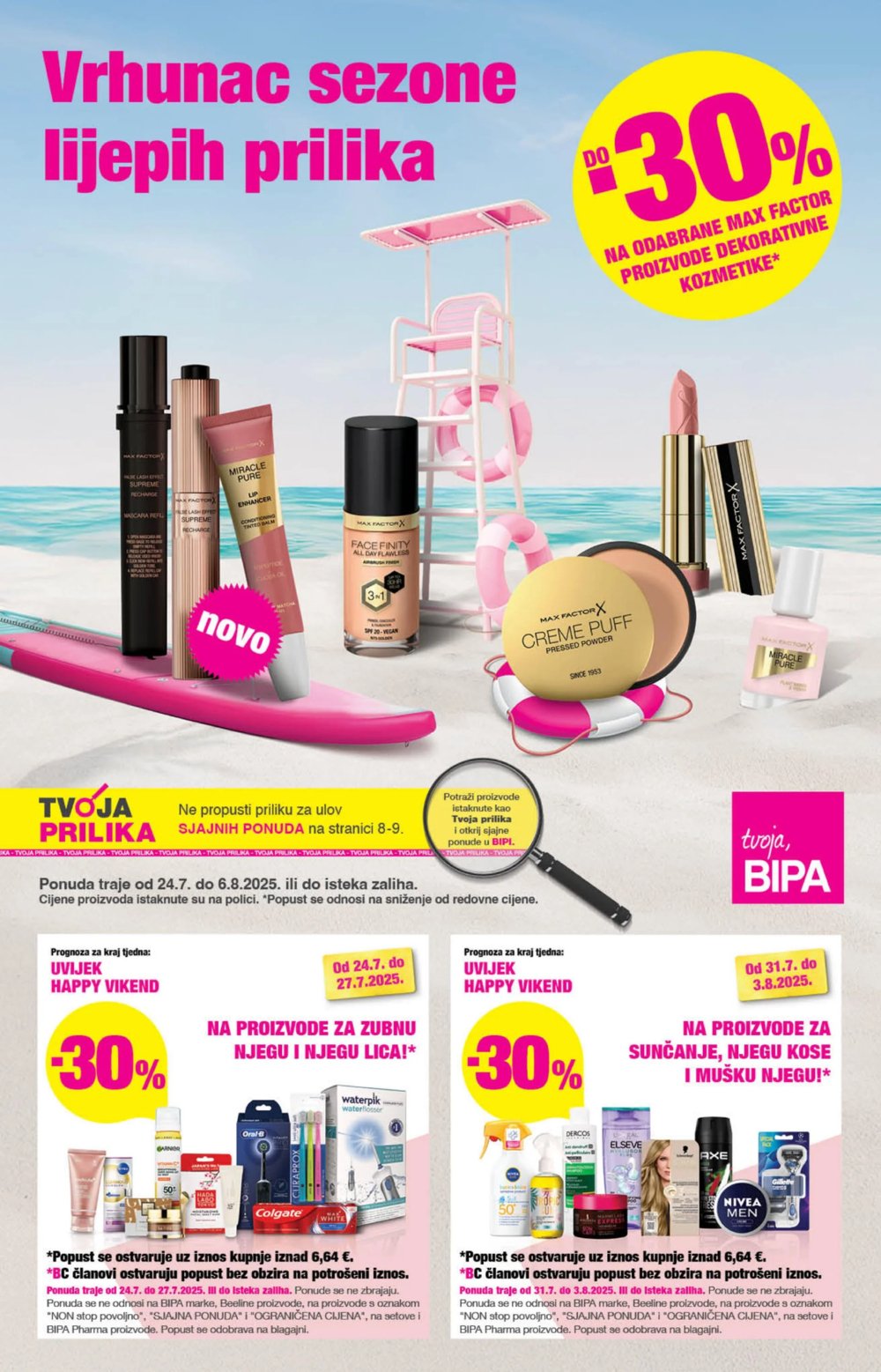 Bipa katalog akcija 24.07.-06.08.2025.