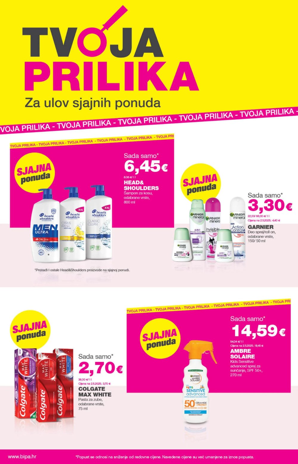 Bipa katalog akcija 24.07.-06.08.2025.