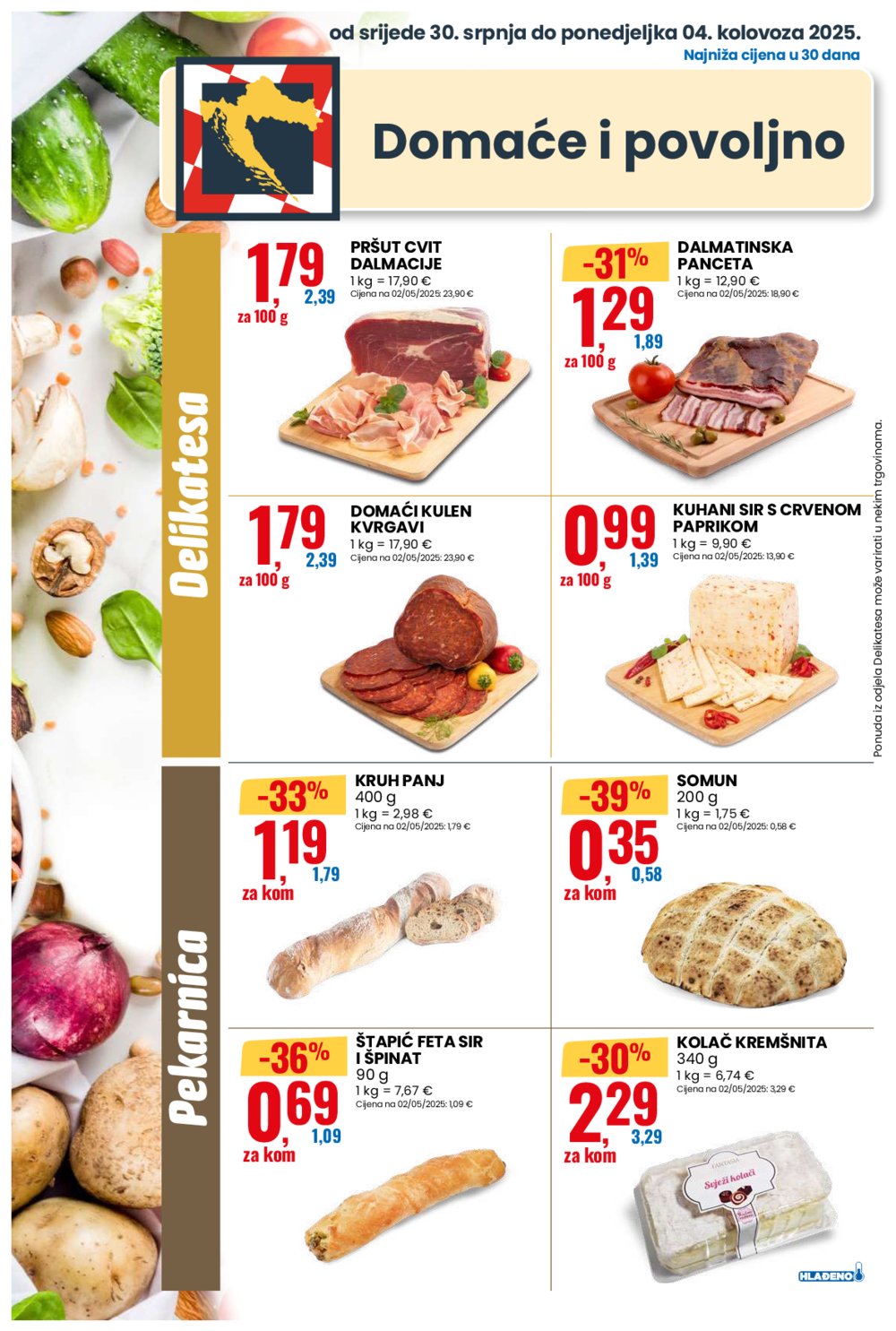Eurospin katalog Akcija 30.07.-04.08.2025.