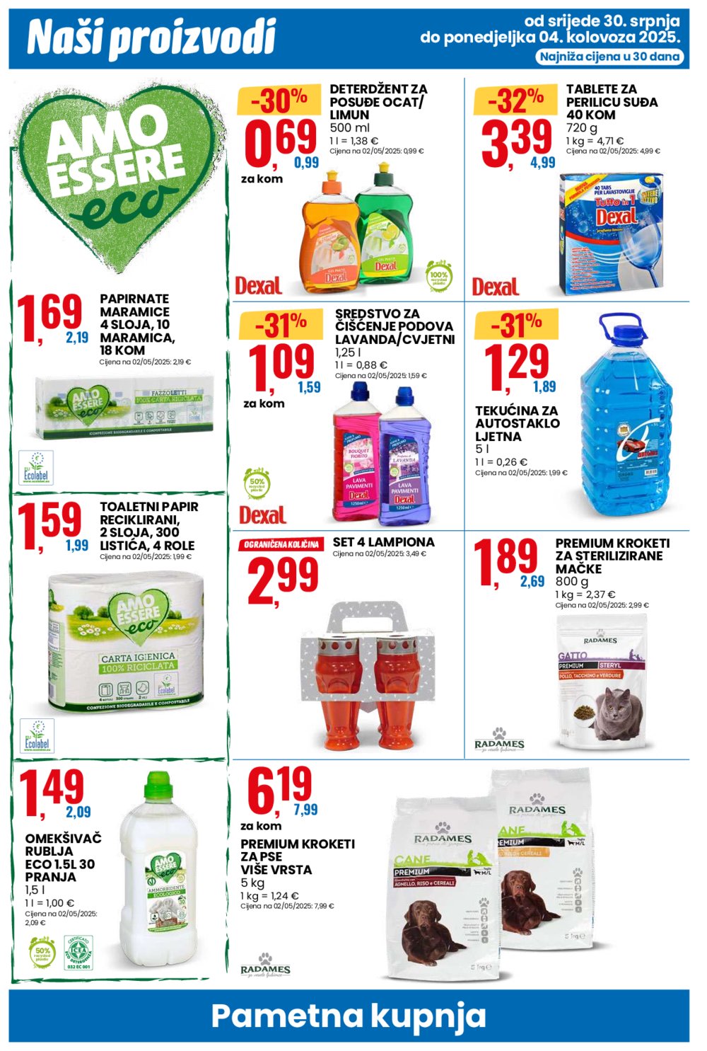 Eurospin katalog Akcija 30.07.-04.08.2025.