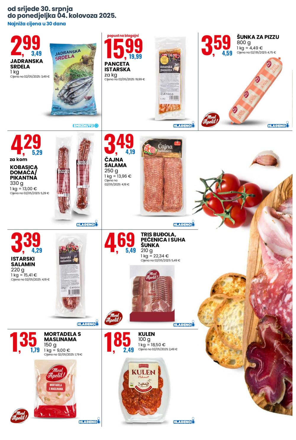 Eurospin katalog Akcija 30.07.-04.08.2025.