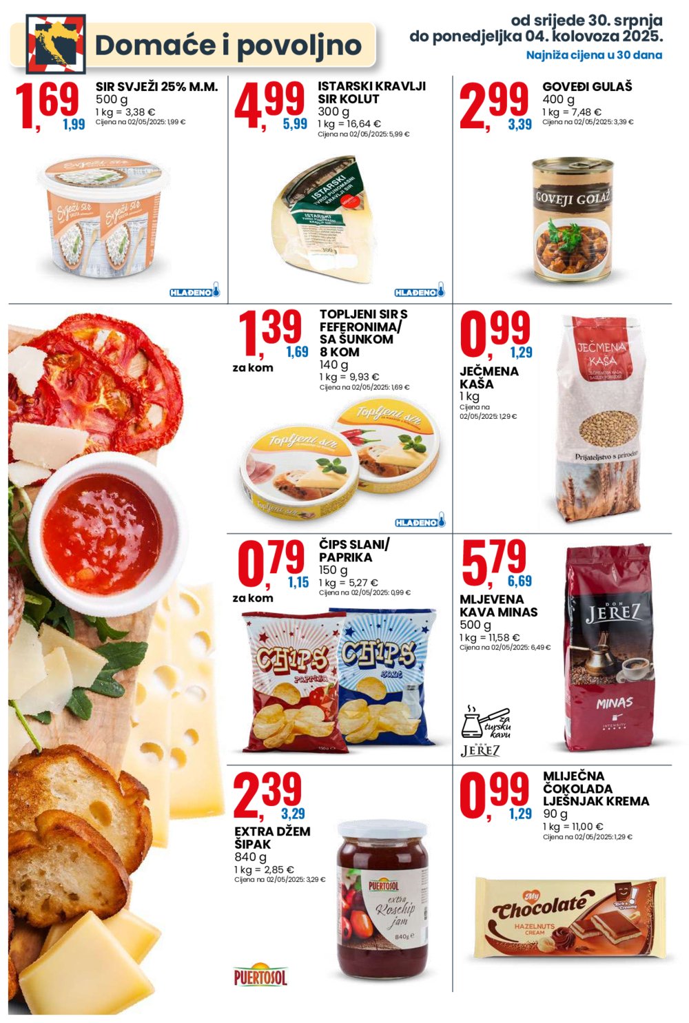 Eurospin katalog Akcija 30.07.-04.08.2025.