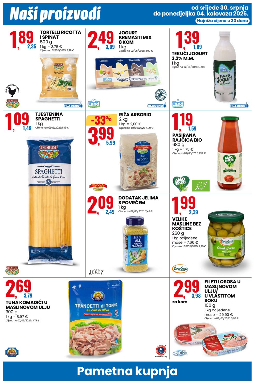 Eurospin katalog Akcija 30.07.-04.08.2025.