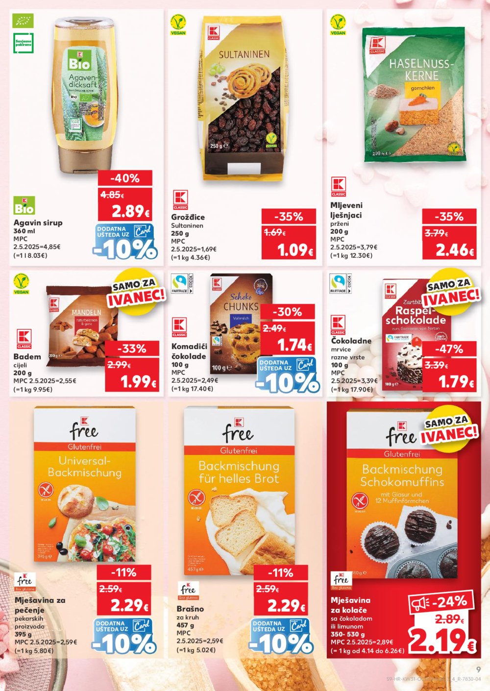 Kaufland katalog Kaufland marke 30.07.-04.08.2025. Ivanec