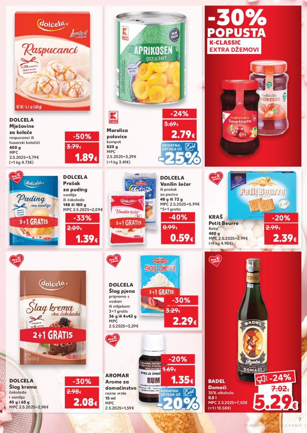 Kaufland katalog Kaufland marke 30.07.-04.08.2025. Odabrane poslovnice