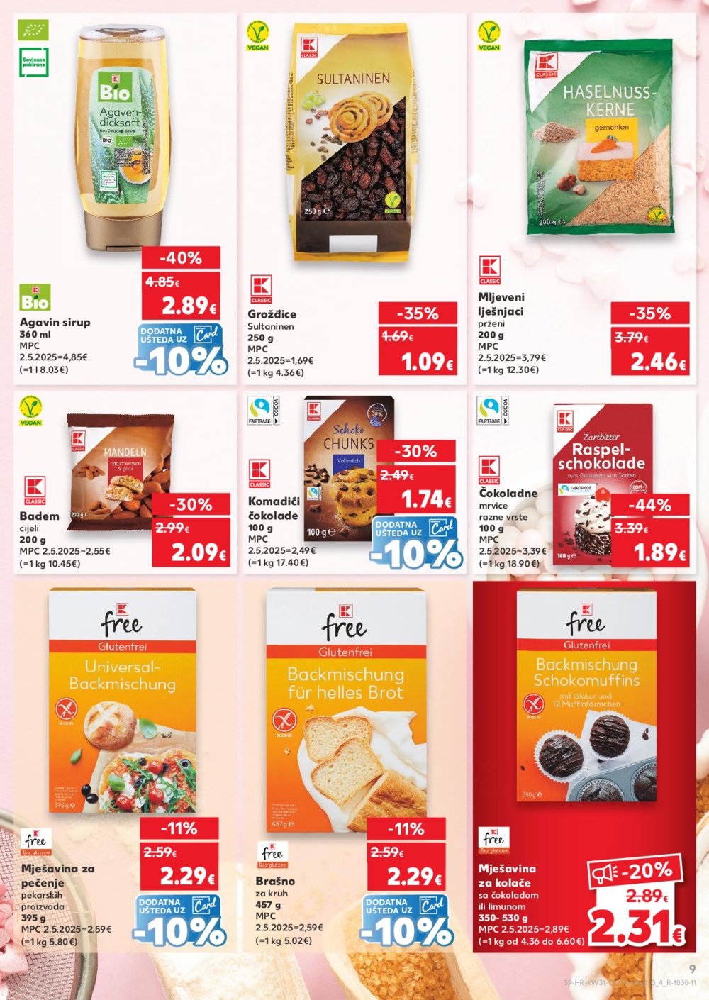 Kaufland katalog Kaufland marke 30.07.-04.08.2025. Odabrane poslovnice