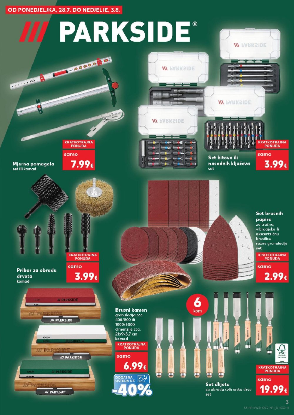 Kaufland katalog Neprehrambenih proizvoda 30.07.-04.08.2025. Odabrane poslovnice