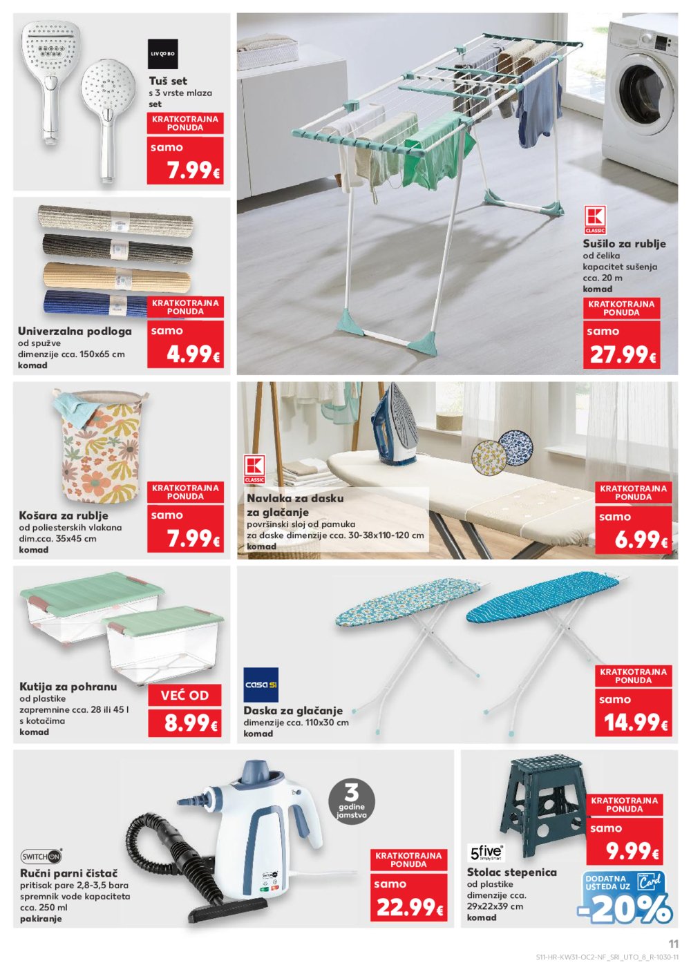 Kaufland katalog Neprehrambenih proizvoda 30.07.-04.08.2025. Odabrane poslovnice