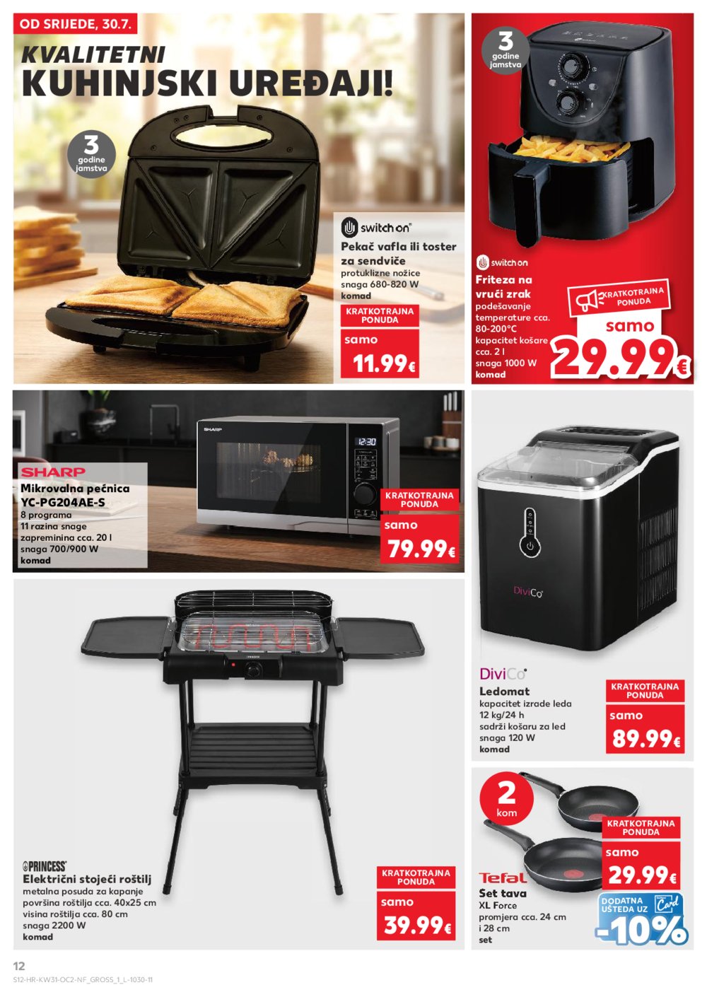 Kaufland katalog Neprehrambenih proizvoda 30.07.-04.08.2025. Odabrane poslovnice