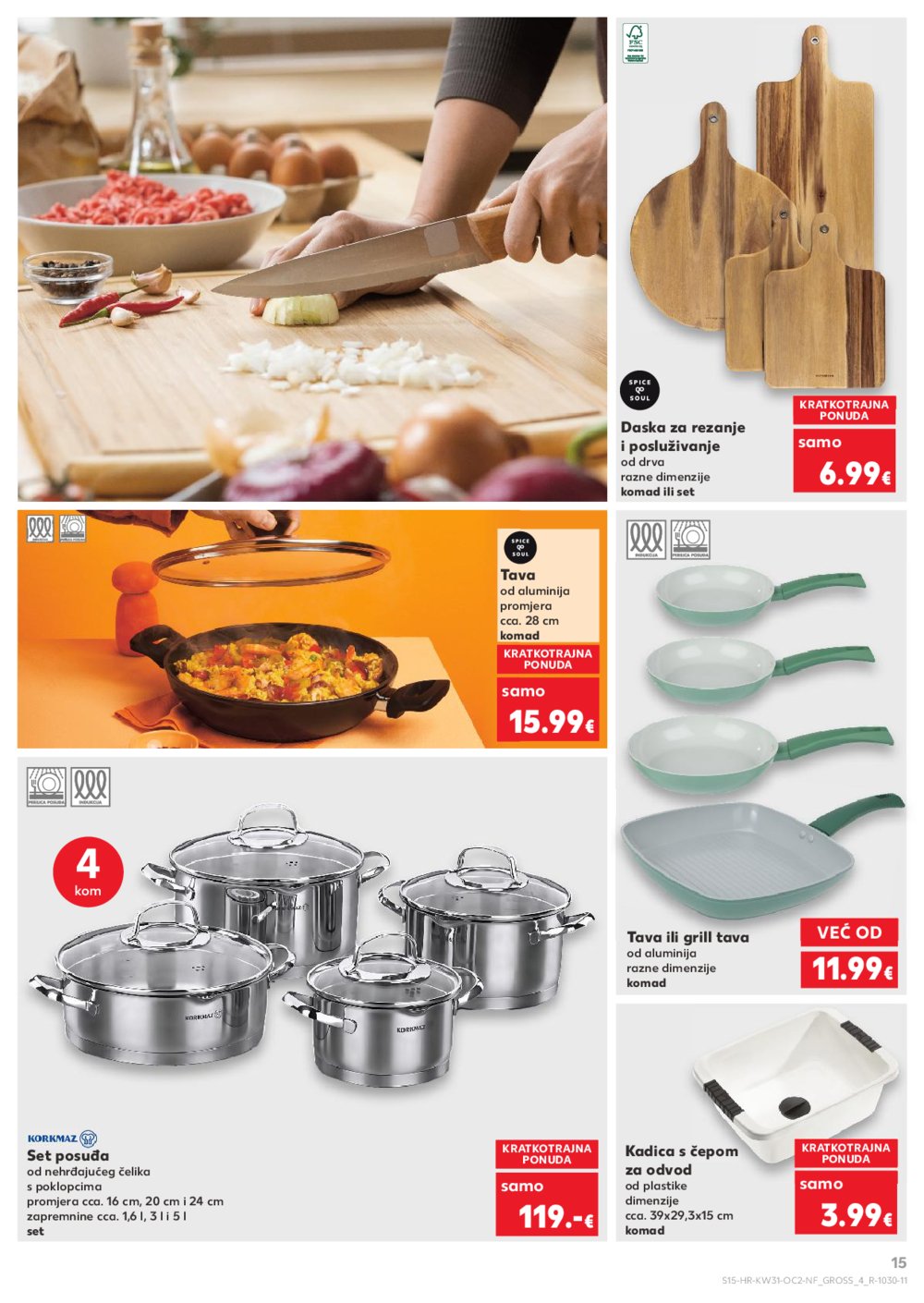 Kaufland katalog Neprehrambenih proizvoda 30.07.-04.08.2025. Odabrane poslovnice